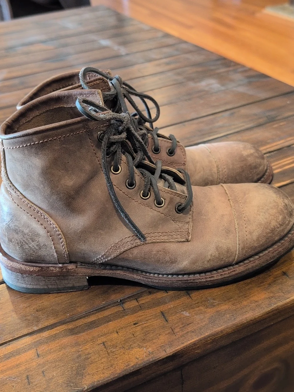 Freebird Leavenworth Distressed Leather Boots